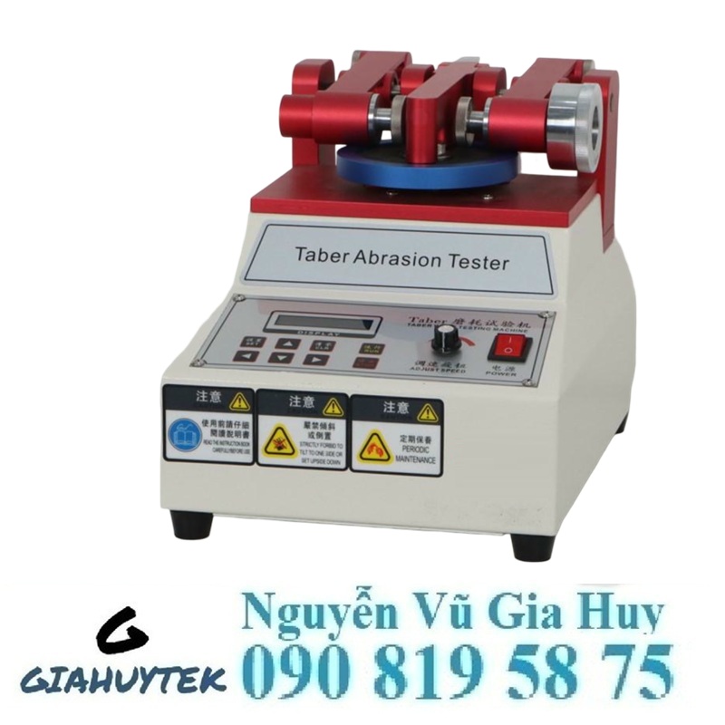 Máy kiểm tra mài mòn Taber – Giải pháp đánh giá độ bền vật liệu chính xác nhất hiện nay