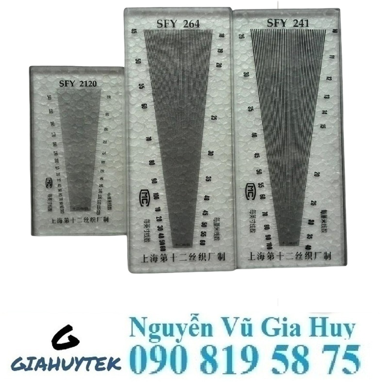 Thước đo mật độ sợi vải – Giải pháp kiểm định chất lượng vải chính xác tuyệt đối