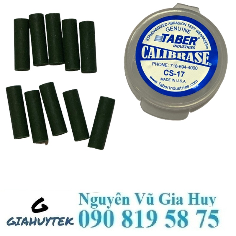 Thanh mài CS-17 hãng Taber loại 10 thanh: Chuẩn xác cho mọi bài kiểm tra