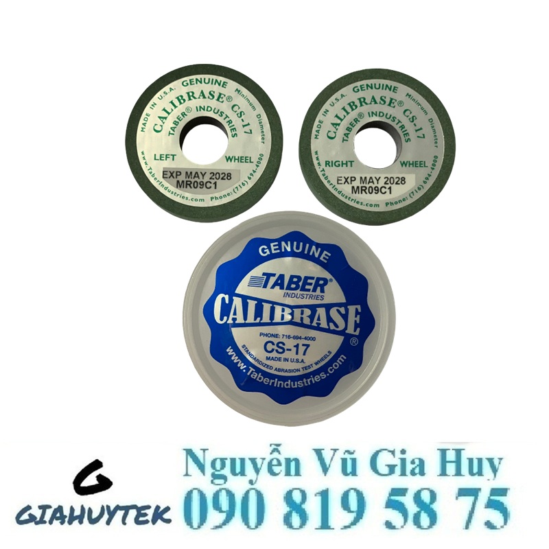 đá mài Taber CS-17 – Calibrase Wheels – hãng Taber
