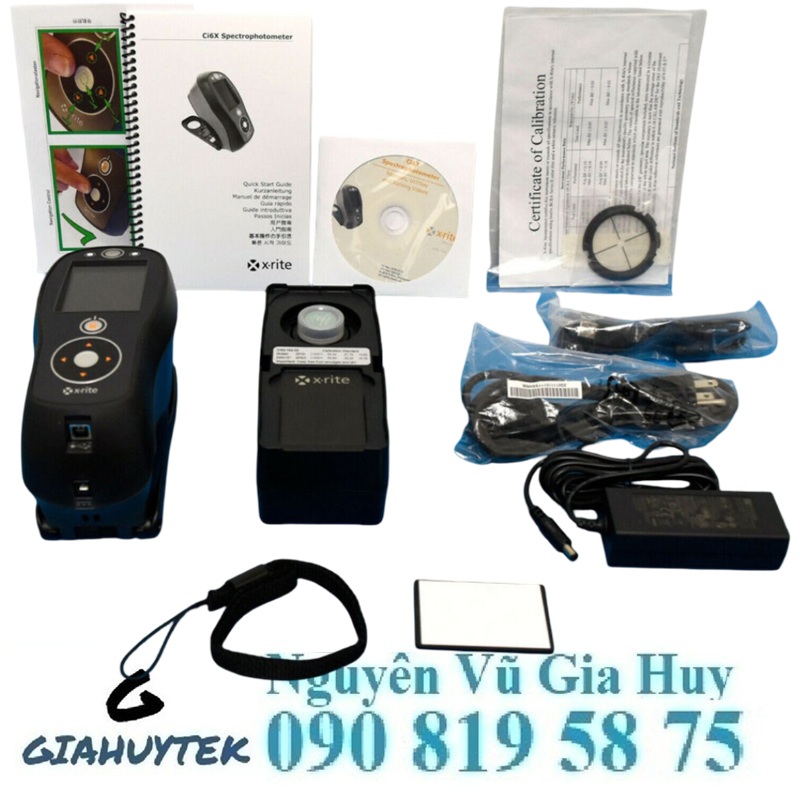 Sửa Chữa & Hiệu Chỉnh Máy So Màu X-Rite Ci64 Chính Hãng, Đảm Bảo Độ Chính Xác