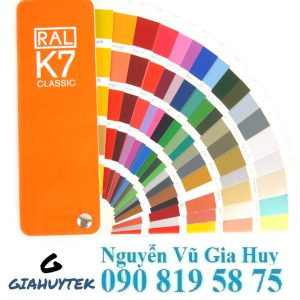  Quạt Màu RAL K7 - Hãng RAL